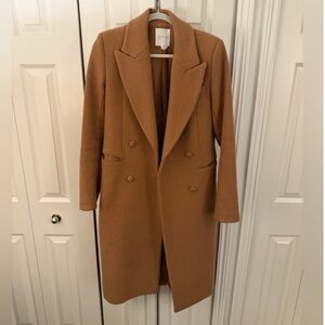 Avec Les Filles Tan Trench Coat